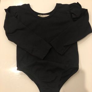 Monica & Andy black onesie